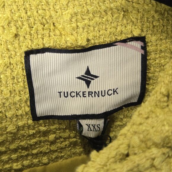 Tuckernuck XXS Green Chartreuse Tweed Jackie Dress - Picture 4 of 7